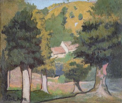 Paysage à Pont-Aven - Emile Bernard